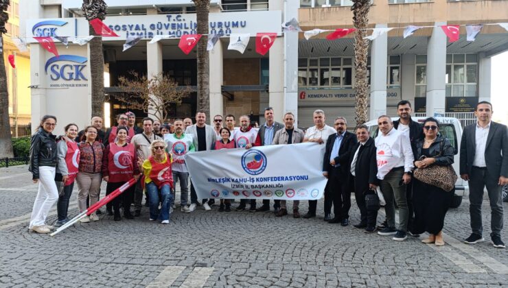 Bugün İzmir Birleşik Kamu İş İzmir Temsilciliği bebekler uyurken susulur ölürken değil başlığı ile bir açıklama yaptı.